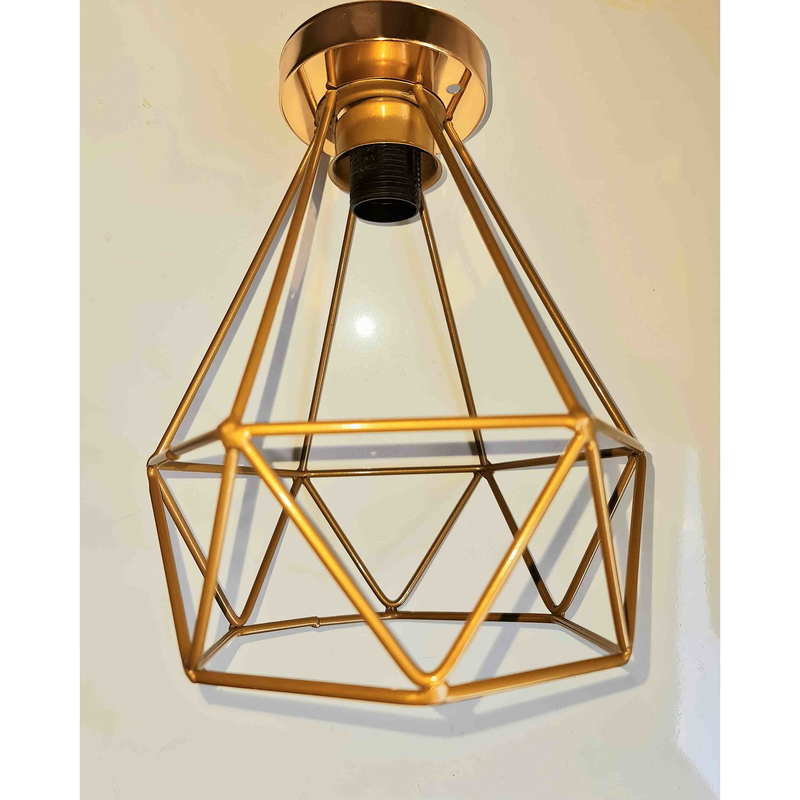 أبليك ذهبي شكل الجوهرة