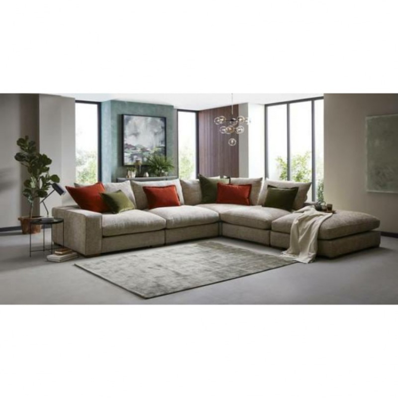 Corner Sofa, 240 cm, Beige - WR10