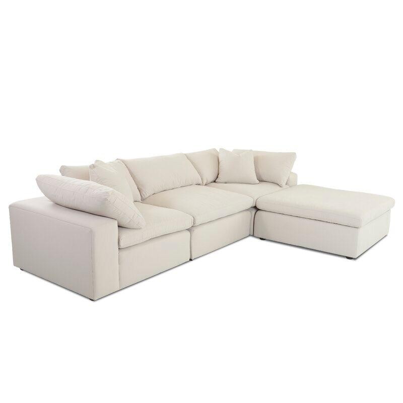 Corner Sofa, 240 cm, Off-white - PLA3