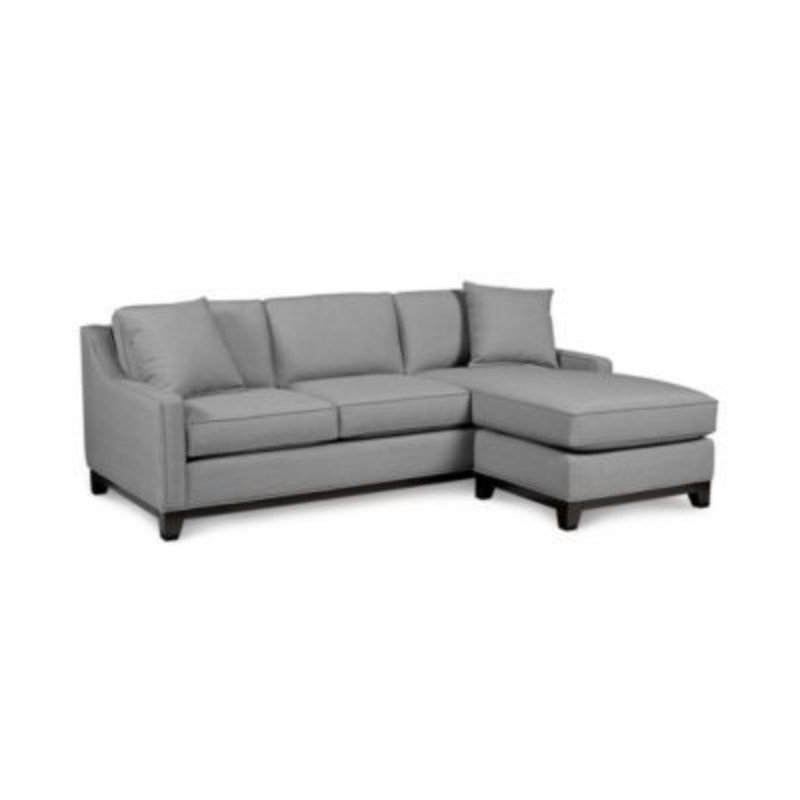 Corner Sofa, 280 cm, Grey - PLA24