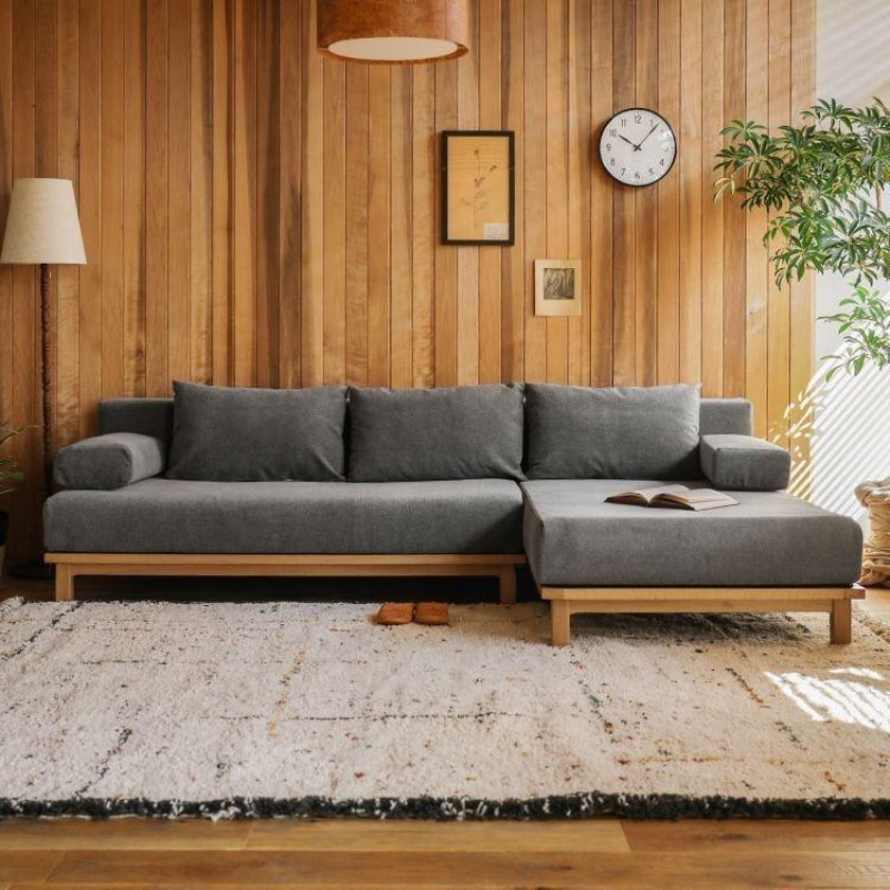 Corner Sofa, 270 cm, Grey - PLA25