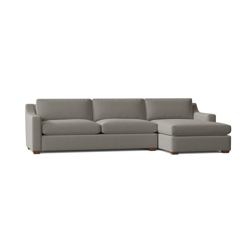 Corner Sofa, 275 cm, Grey - PLA34