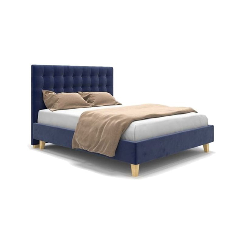 Bed, 120 cm, Blue - B250