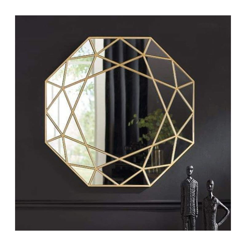 Mirror, 80 cm, Gold - U33