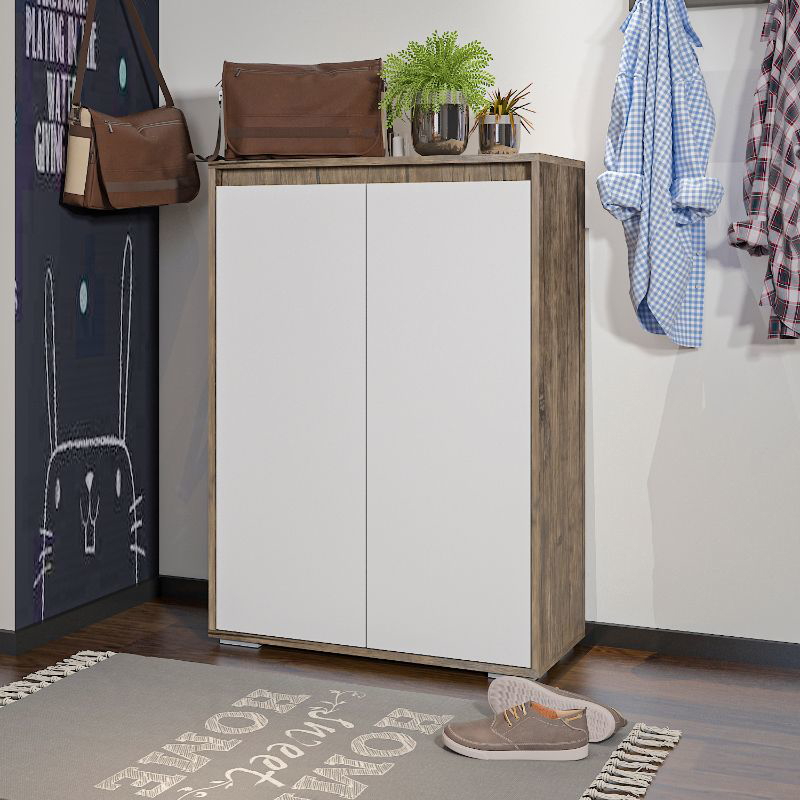 جزامة، 80 سم، خشبي/أبيض - SC01