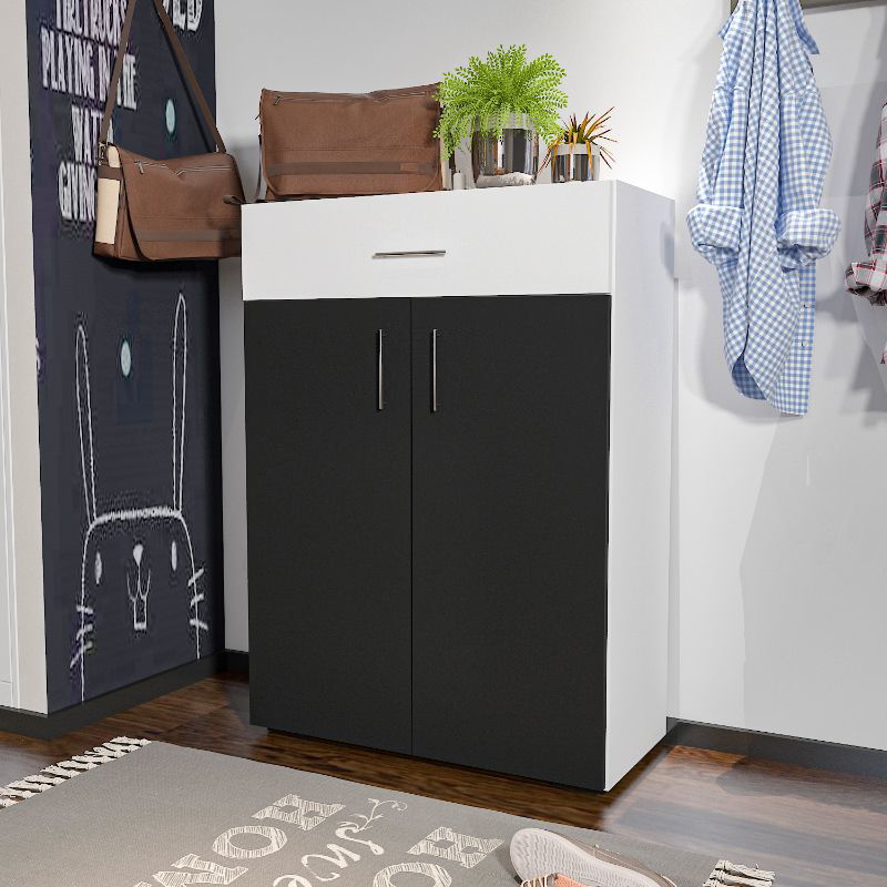 جزامة، 80 سم، أبيض/اسود - SC02