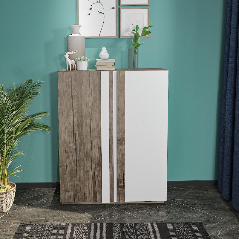 جزامة، 90 سم، خشبي/أبيض - SC03