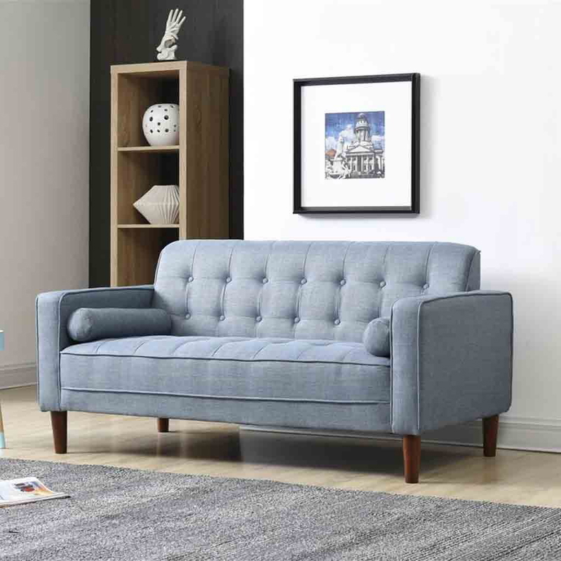 Sofa, 180 cm, Light Blue - SD24