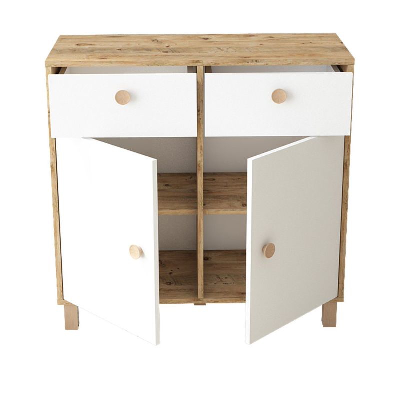 وحدة تخزين، 100 سم، بني/خشبي - MN-047