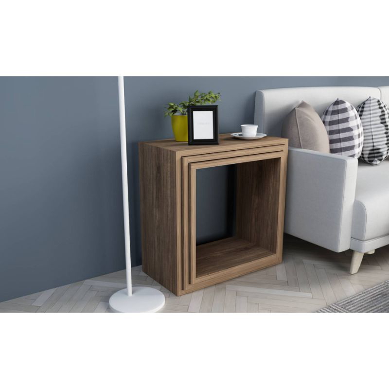 Side Table, Brown - T-202
