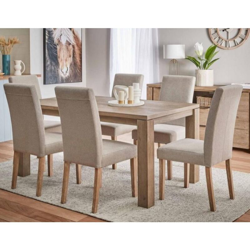 طقم سفرة، 7 قطع، بيچ - DR21