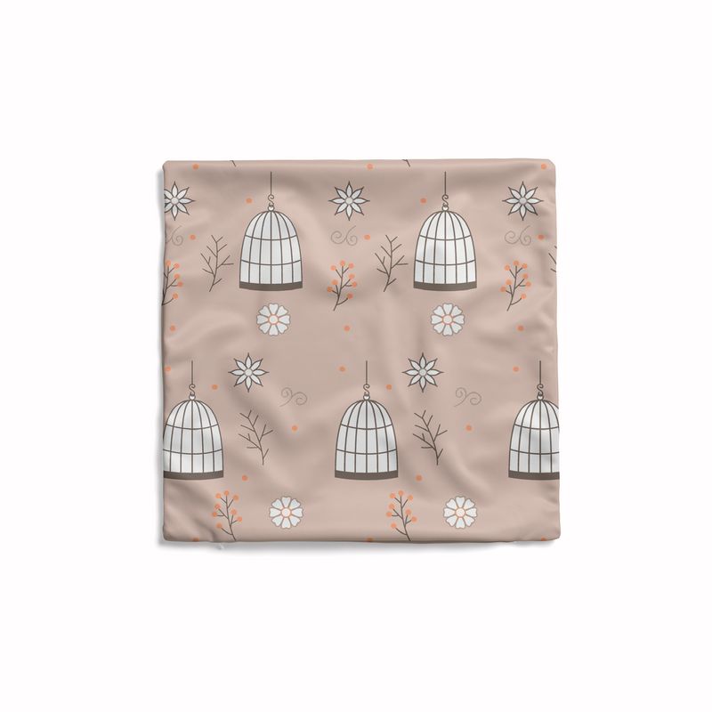 Kids Cushion Cover, 40x40 cm, Multi Colors - KM-EG10-529