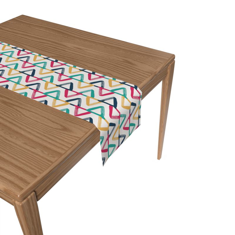 Confetti Table Runner, Canvas, Multi colors - AR306