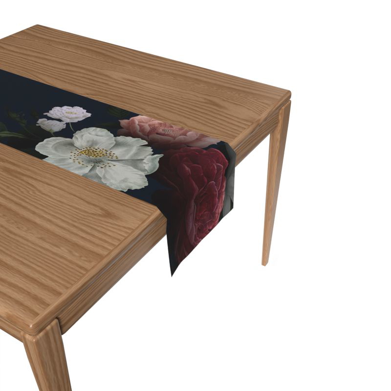 Floral Dreams Table Runner, Canvas, Multi colors - AR316