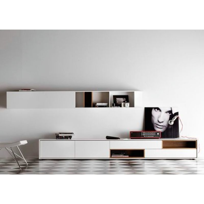 TV unit, 200 cm, White - TV050