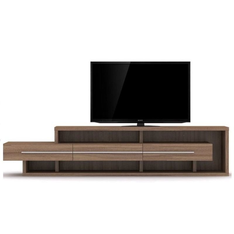 TV unit, 150 cm, Brown - TV052