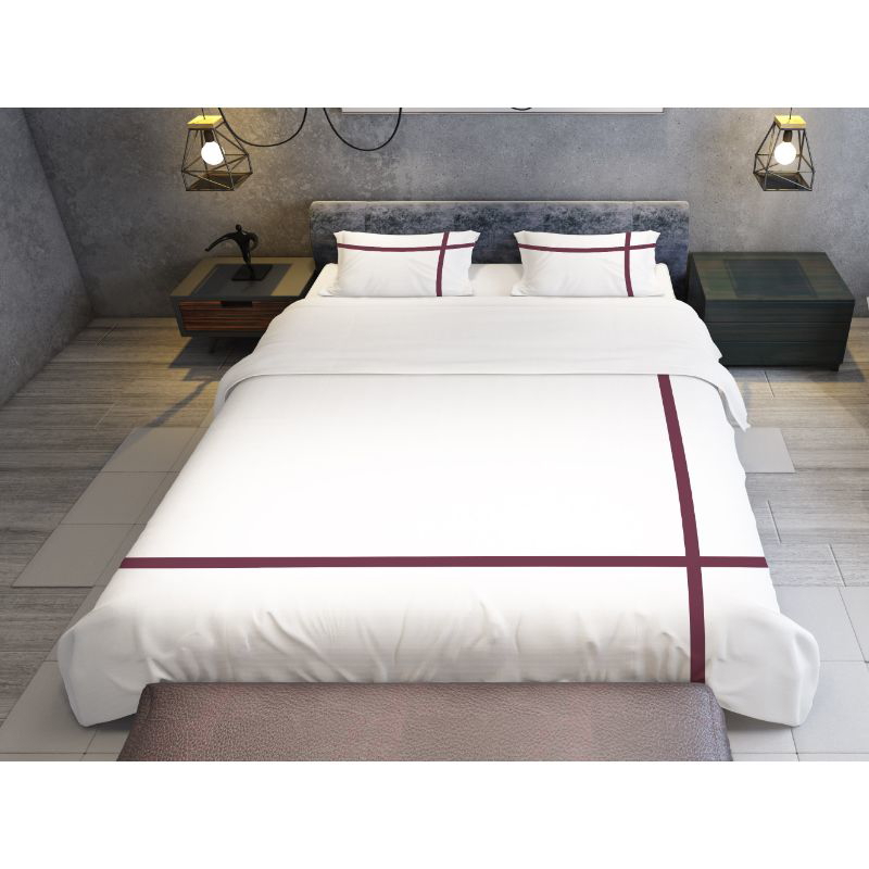 غطاء لحاف، 260×240 سم، أبيض / نبيتى - SPC26