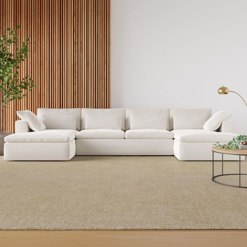 Harmony U-Shaped Sofa, 400 cm, White - MH116