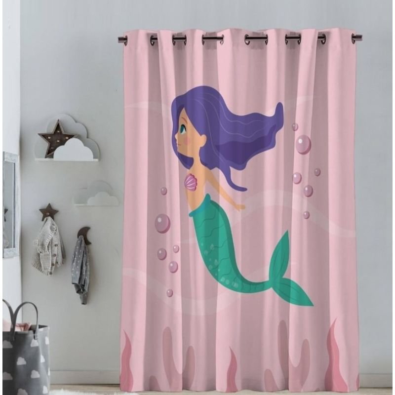 Curtain, 145 cm, Multi Colors - CRT904