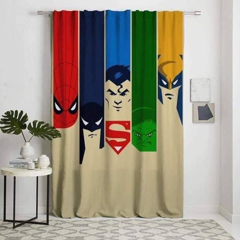 Curtain, 145 cm, Multi Colors - CRT913