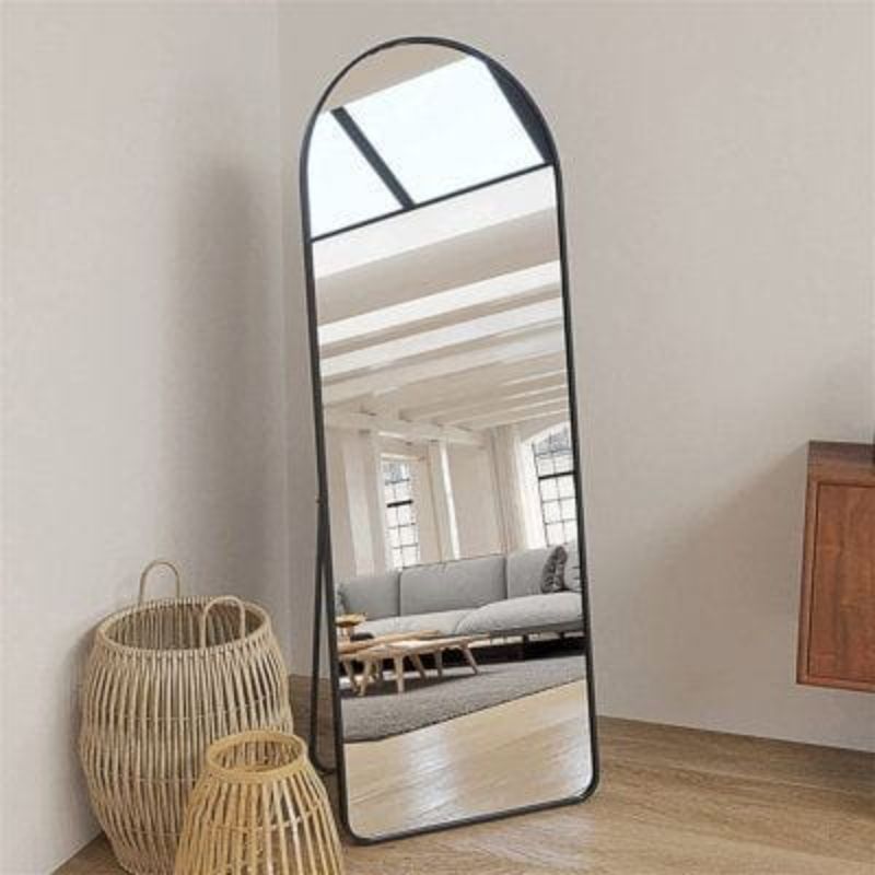 Stand Mirror, 60 cm, Black - MOR20