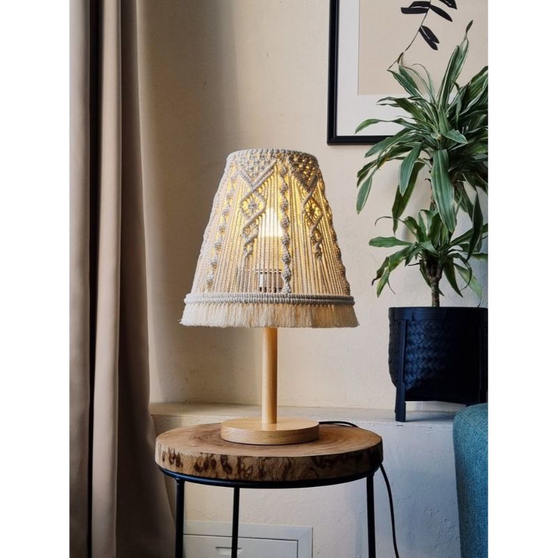 Table Lamp, 40x25 cm, Off White - C016