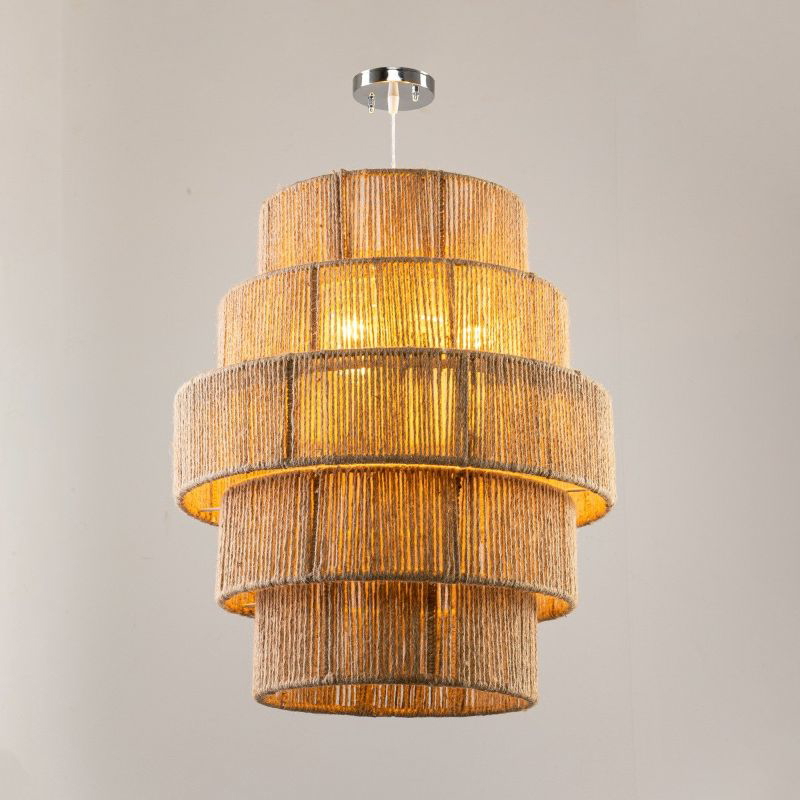Ceiling Lamp, 70x50 cm, Beige - C039