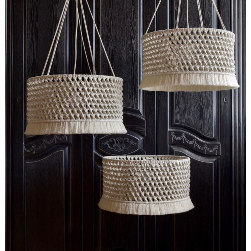 Ceiling Lamp, 30x40 cm, Off White - C042