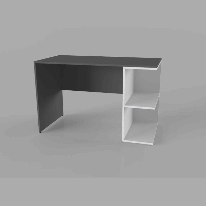Office Desk, Multiple Sizes, Grey & White - KM-EG13-23