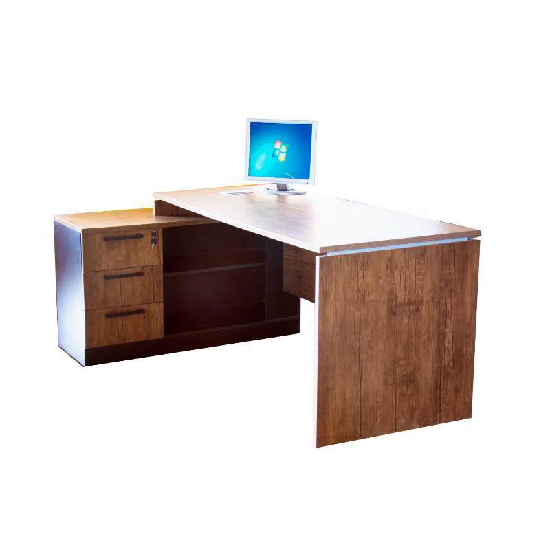 Aldo Office Desk, Multiple Sizes, Brown - KM-EG13-116