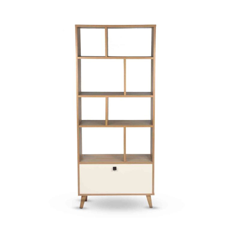 Bookcase, Beige - KM-EG13-130