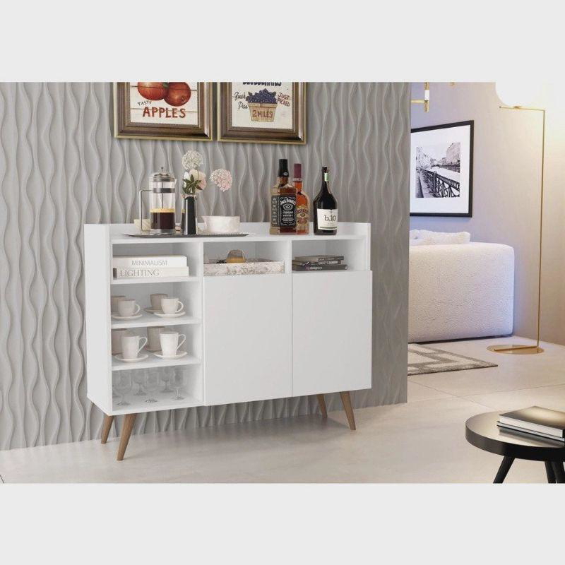 ركن قهوة، 110 سم، أبيض - KM-EG83-82