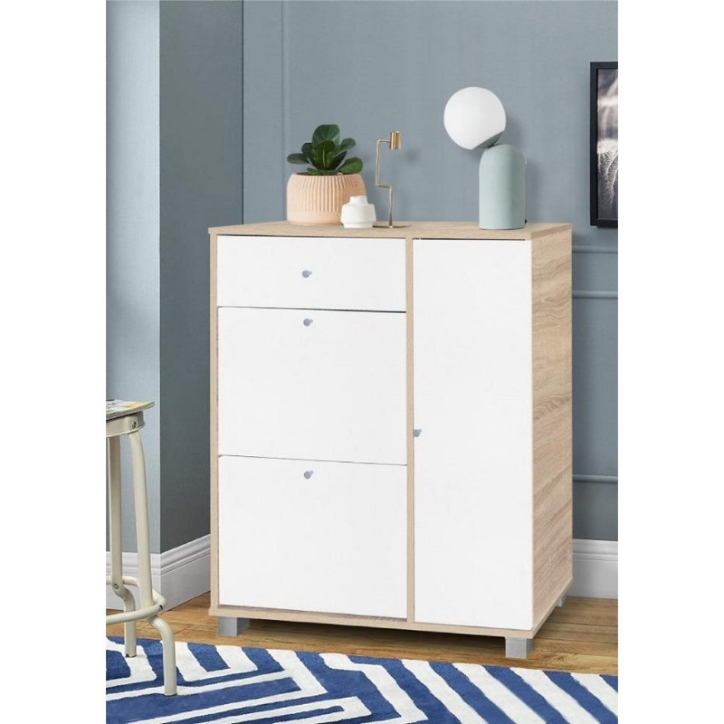 جزامه 80 سم بيج/ابيض - KM-EG86-69