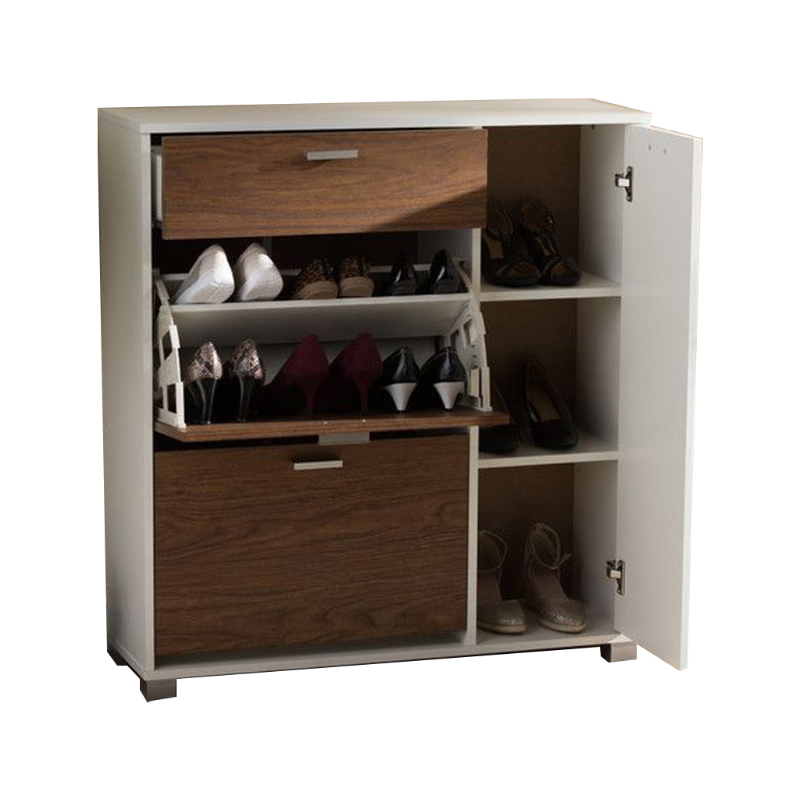 جزامه، 90 سم، بني/أبيض - KM-EG 86-44