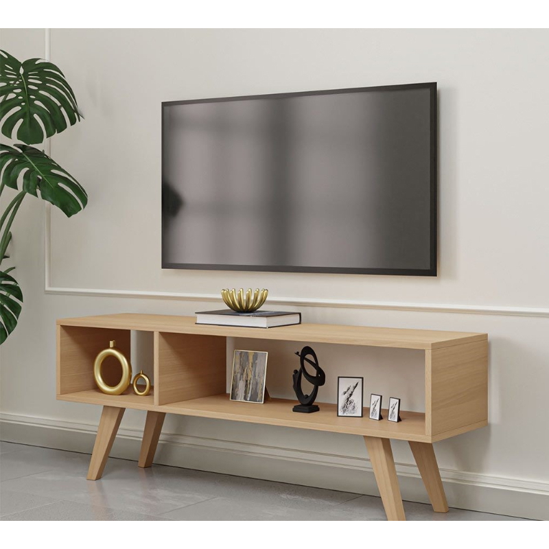 TV unit, 120 cm, beige - KM-EG86-97