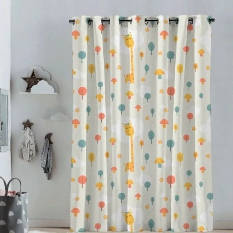 Curtain, 145 cm, Multi Colors - CRT905