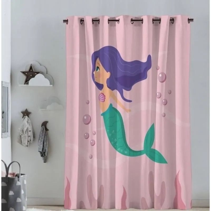 Curtain, 145 cm, Multi Colors - CRT904