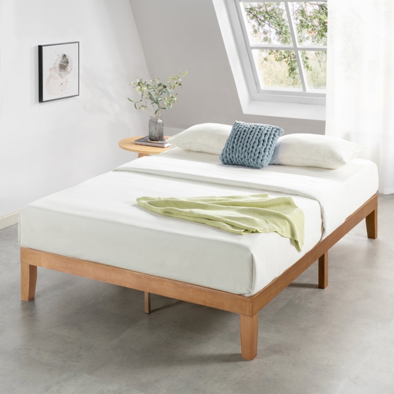 Bed, Multiple Sizes, Beige - KM-EG35-6