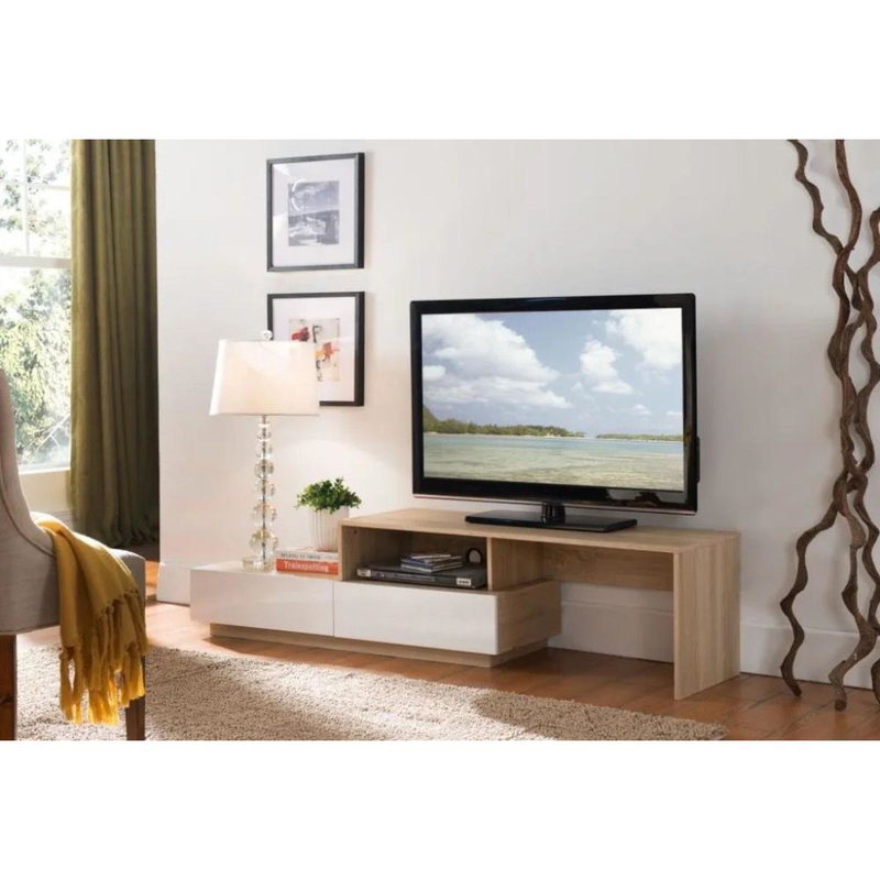 وحدة تلفزيون، 150 سم، ابيض وبيج - KM-EG95-40