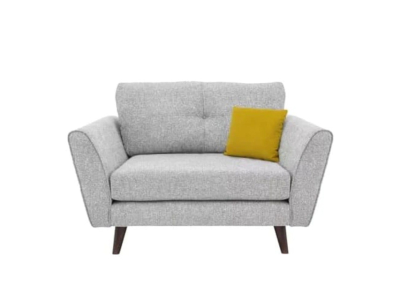 كرسي فوتية, 100 سم, رمادي - KM-EG98-15