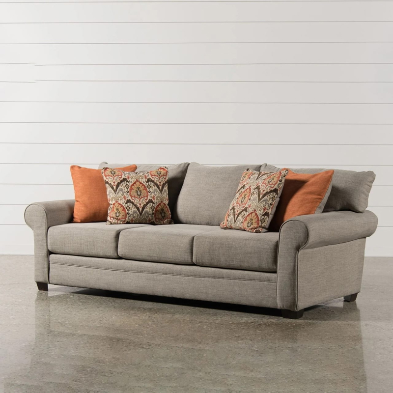 Sofa, 210 cm, Gray - KM-EG98-32