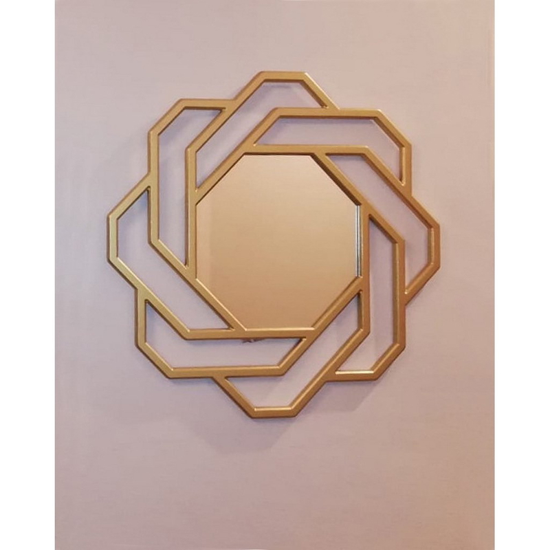 Wall Mirror, 60 cm, Gold - KM-EG102-148