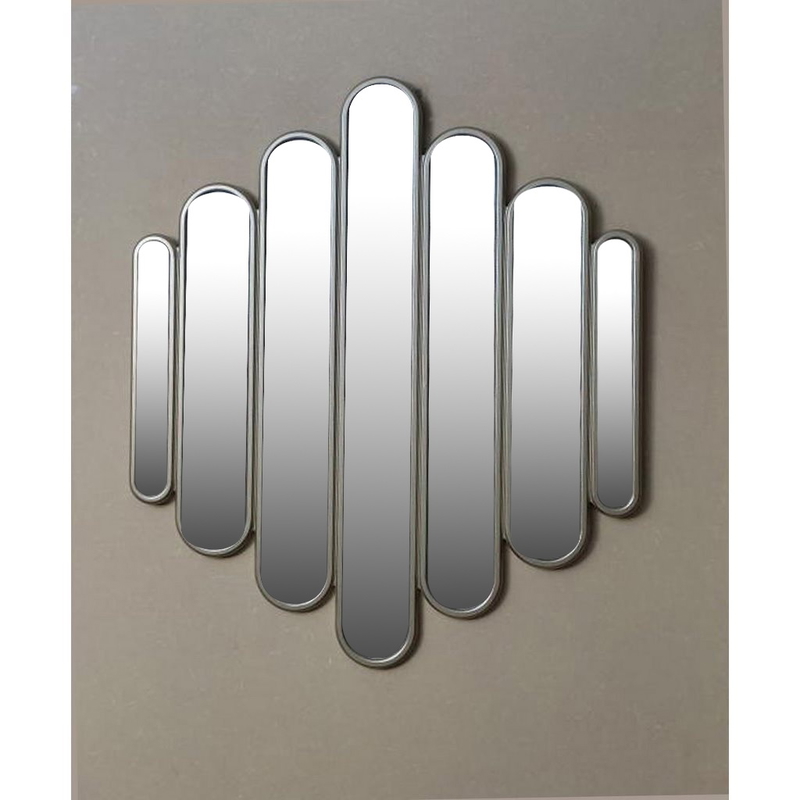Wall Mirror, 75 cm, Silver - KM-EG102-156