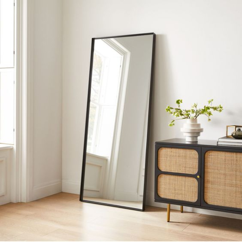 Wall Mirror, 60 cm, Black - KM-EG102-164