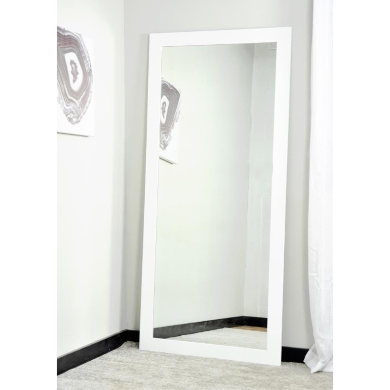Wall Mirror, 70 cm, White - KM-EG102-169
