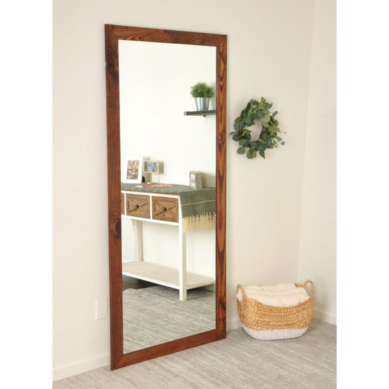 Wall Mirror, 70 cm, Wood - KM-EG102-174