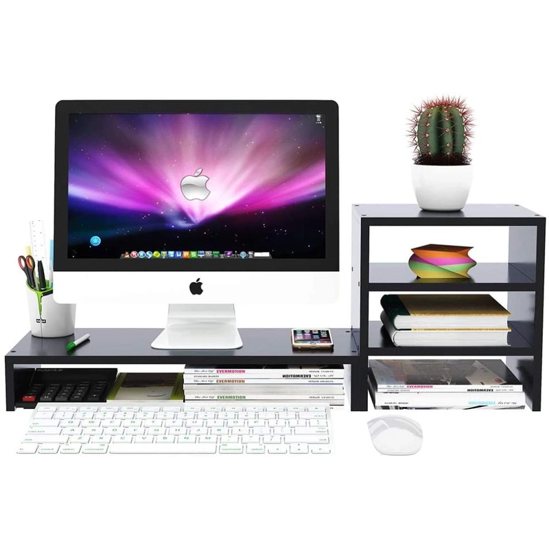 Desk Organizer, 75 cm, Black - KM-EG47-101