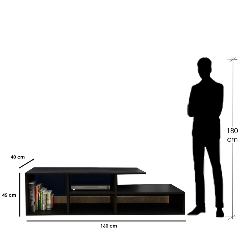 TV Unit, 160 cm, Multiple Colors - KM-EG47-47