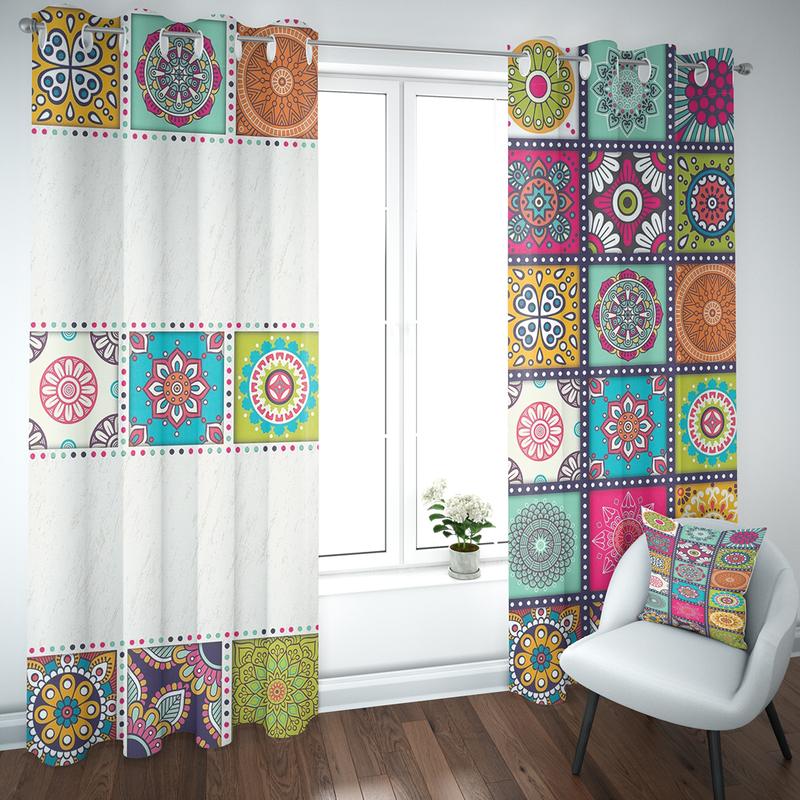 Curtain, 280 cm, Multi Color - KM-EG37-47