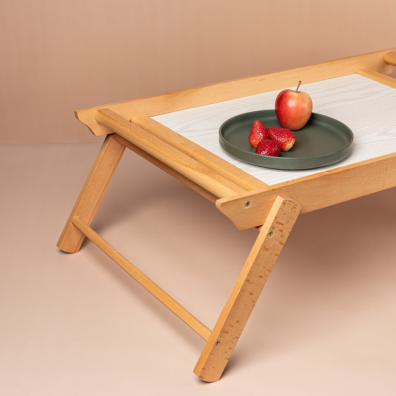 Breakfast Tray, 40x70 cm, brown - KM-EG55-60